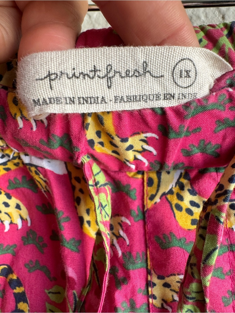 Printfresh Pink Leopard-Print Drawstring Shorts - Picture 2 of 6